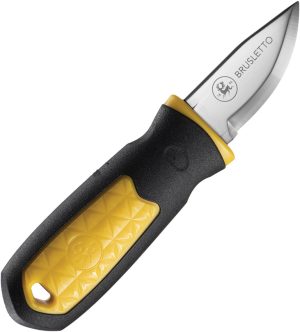 Brusletto Kongla Fixed Blade Black/Yel