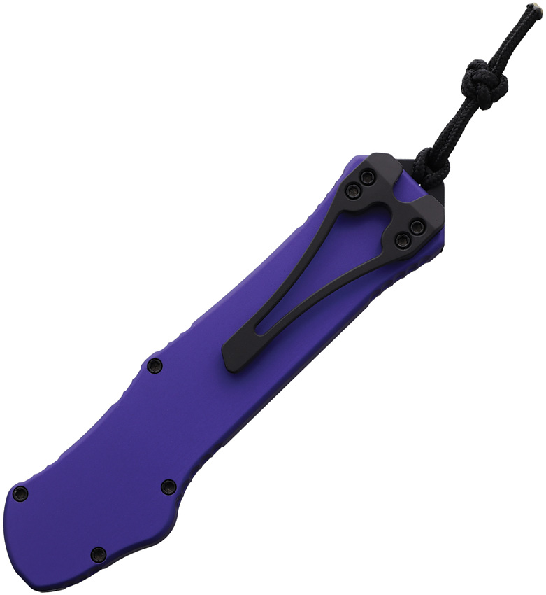 Heretic Knives Auto Hydra OTF Tanto Purple Heretic Knives Auto Hydra OTF Tanto Purple