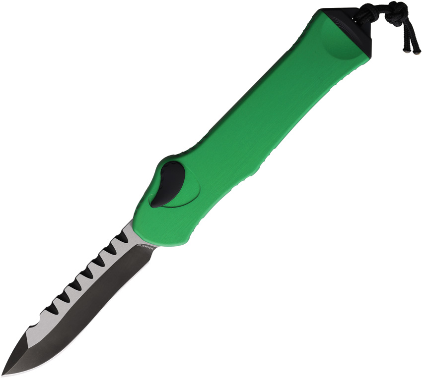 Heretic Knives Auto Hydra OTF Recurve Toxic Heretic Knives Auto Hydra OTF Recurve Toxic
