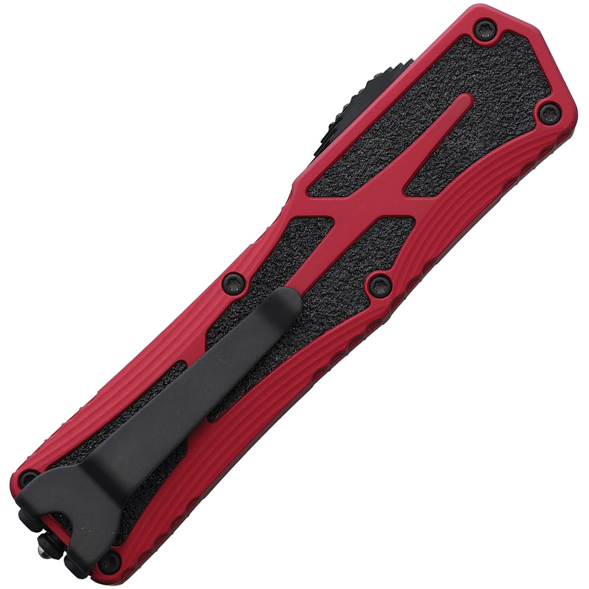 Heretic Knives Auto Colossus OTF Tanto Red (3.5") Heretic Knives Auto Colossus OTF Tanto Red (3.5")