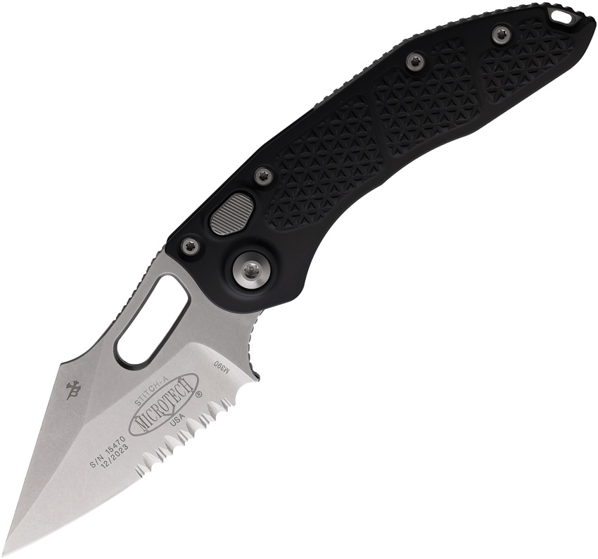 Microtech Auto Stitch, Microtech Auto Stitch S/E Button ,Microtech Auto Stitch S/E Button Lock PS