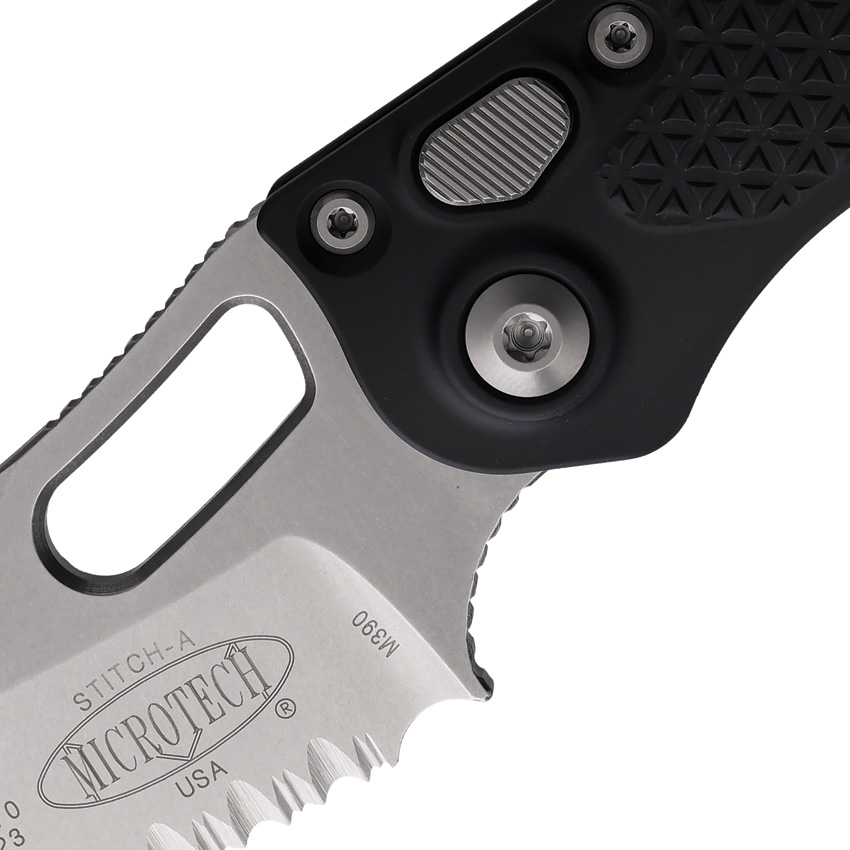 Microtech Auto Stitch S/E Button Lock PS Microtech Auto Stitch S/E Button Lock PS