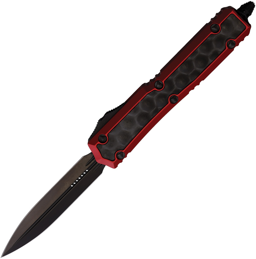 Microtech Auto Makora ,Microtech Auto Makora D/E OTF , Microtech Auto Makora D/E OTF DLC Red