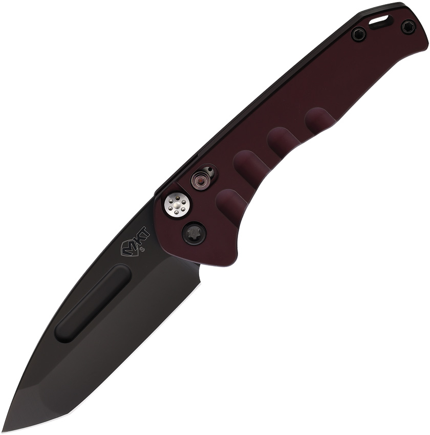 Medford Auto Swift Button Lock Red (3.38") Medford Auto Swift Button Lock Red (3.38")