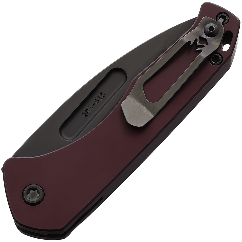 Medford Auto Swift Button Lock Red (3.38") Medford Auto Swift Button Lock Red (3.38")
