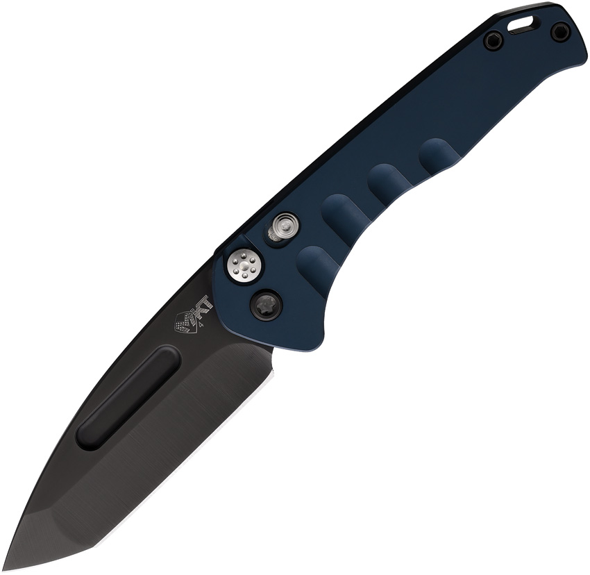 Medford Auto Swift Button Lock Blue (3.25") Medford Auto Swift Button Lock Blue (3.25")