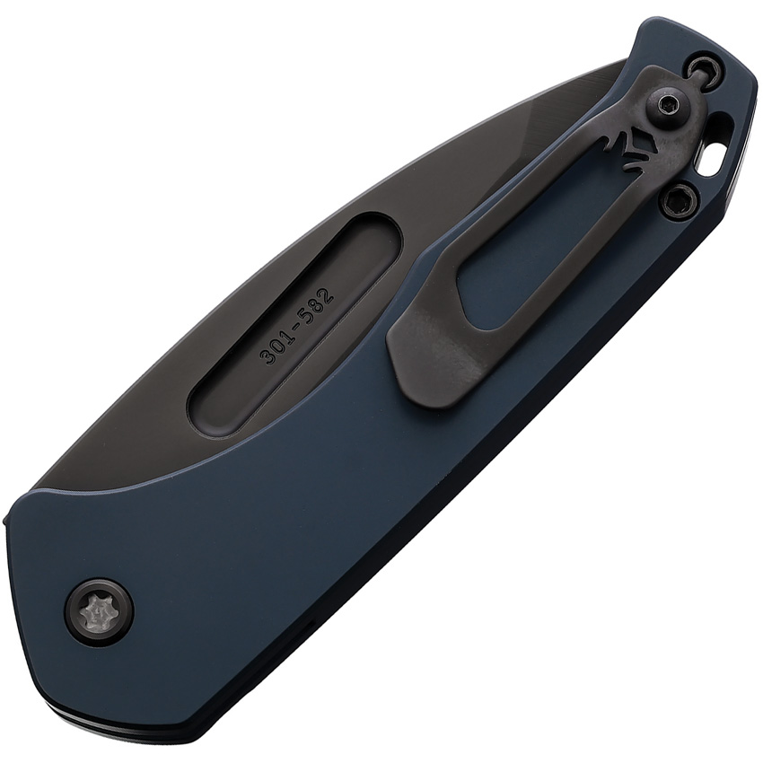 Medford Auto Swift Button Lock Blue (3.25") Medford Auto Swift Button Lock Blue (3.25")