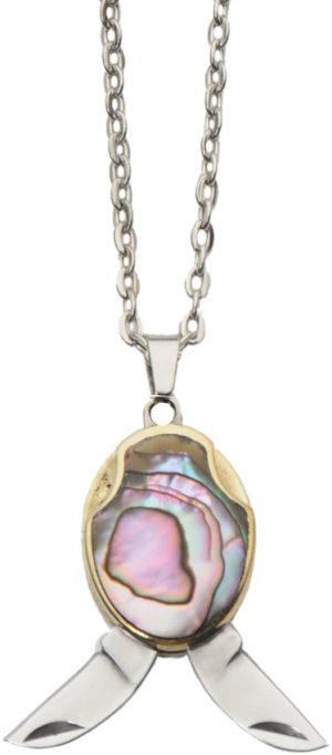 Rite Edge Abalone Shell Blade Necklace