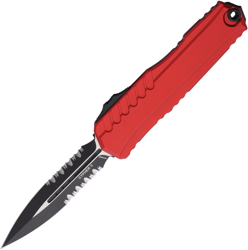 Microtech Auto Cypher II ,Microtech Auto Cypher II D/E, Microtech Auto Cypher II D/E OTF PS Red