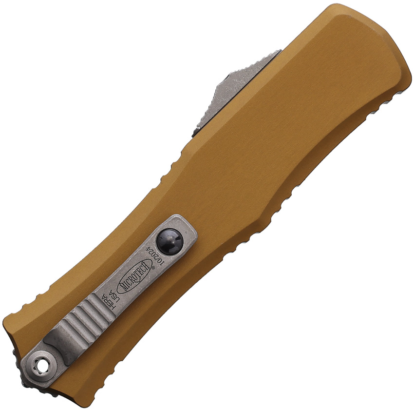 Microtech Auto, Microtech Auto Hera II Mini, Microtech Auto Hera II Mini D/E OTF Tan