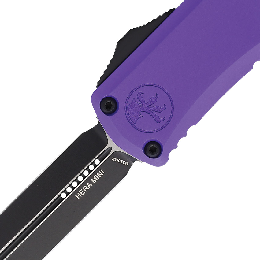 Microtech Auto Hera II Mini D/E OTF Purple Microtech Auto Hera II Mini D/E OTF Purple