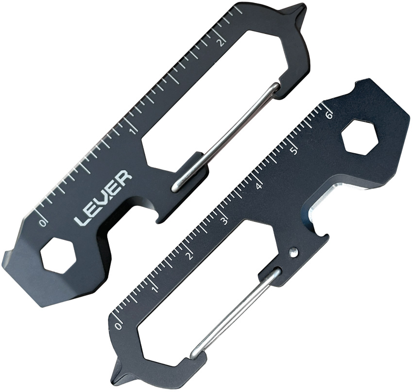 Lever Gear CLiP KT Keychain Tool Black Lever Gear CLiP KT Keychain Tool Black