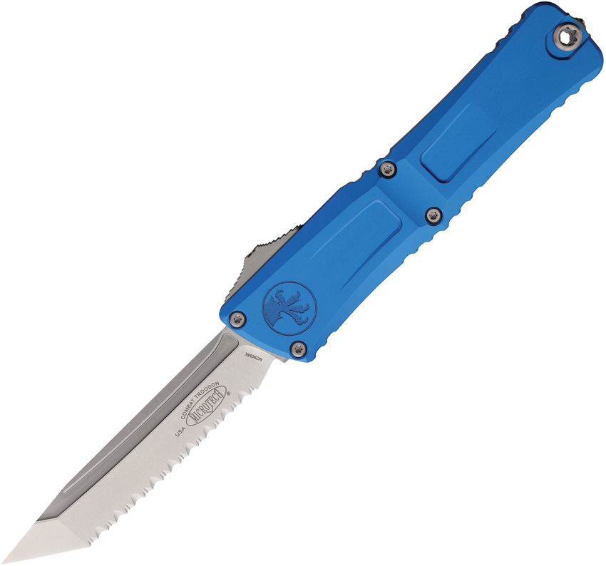 Microtech Auto Combat, Microtech Auto Combat Troodon T/E, Microtech Auto Combat Troodon T/E GenIII Blue