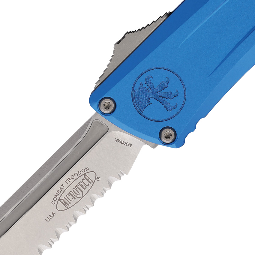 Microtech Auto Combat, Microtech Auto Combat Troodon T/E, Microtech Auto Combat Troodon T/E GenIII Blue