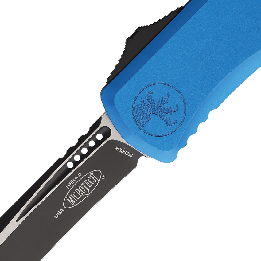 Microtech Auto Hera II, Microtech Auto Hera II OTF Recurve ,Microtech Auto Hera II OTF Recurve Blue