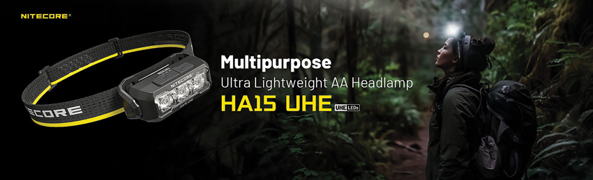 Nitecore HA15 Ultra Light Headlamp Nitecore HA15 Ultra Light Headlamp