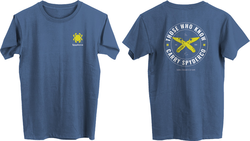 Spyderco Those Who Know T-Shirt L Spyderco Those Who Know T-Shirt L