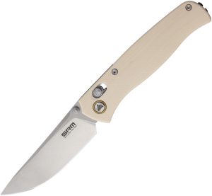 SRM Knives 255L Ambi Lock Ivory