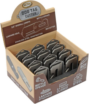 China Made Dog Tag Cutter Folder 12Pc (2″)