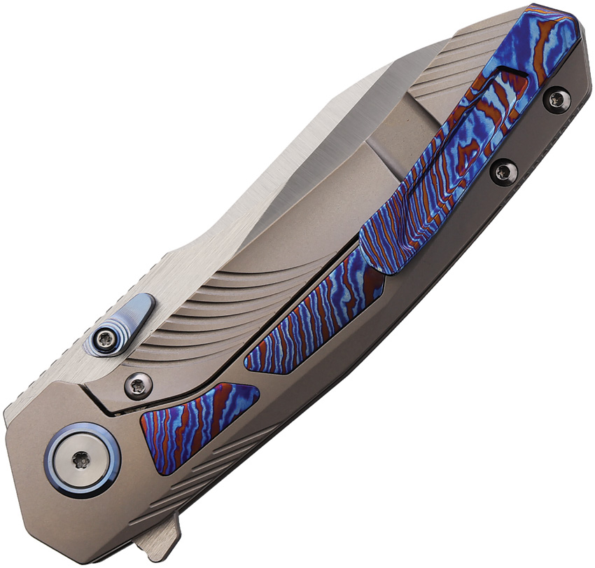 REMETTE Kestrel Framelock Timascus REMETTE Kestrel Framelock Timascus