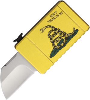 Rough Rider Dont Tread On Me Knife Gold