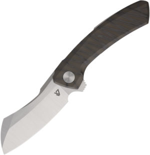 Vanguard Mini Cleaver Framelock Flame