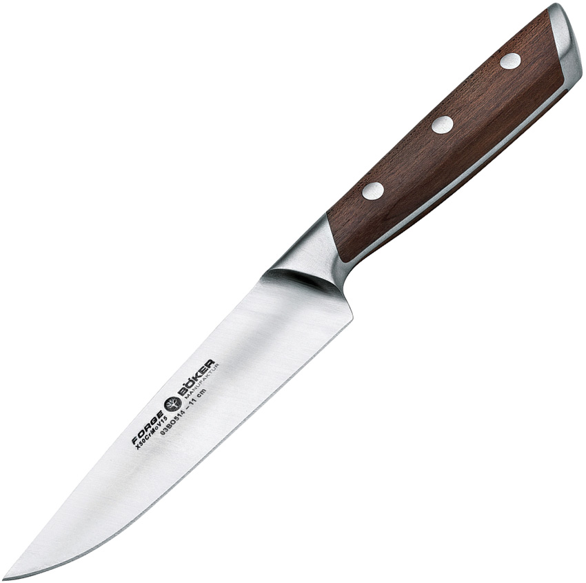 Boker Forge Utility Knife Wood (4.25") Boker Forge Utility Knife Wood (4.25")