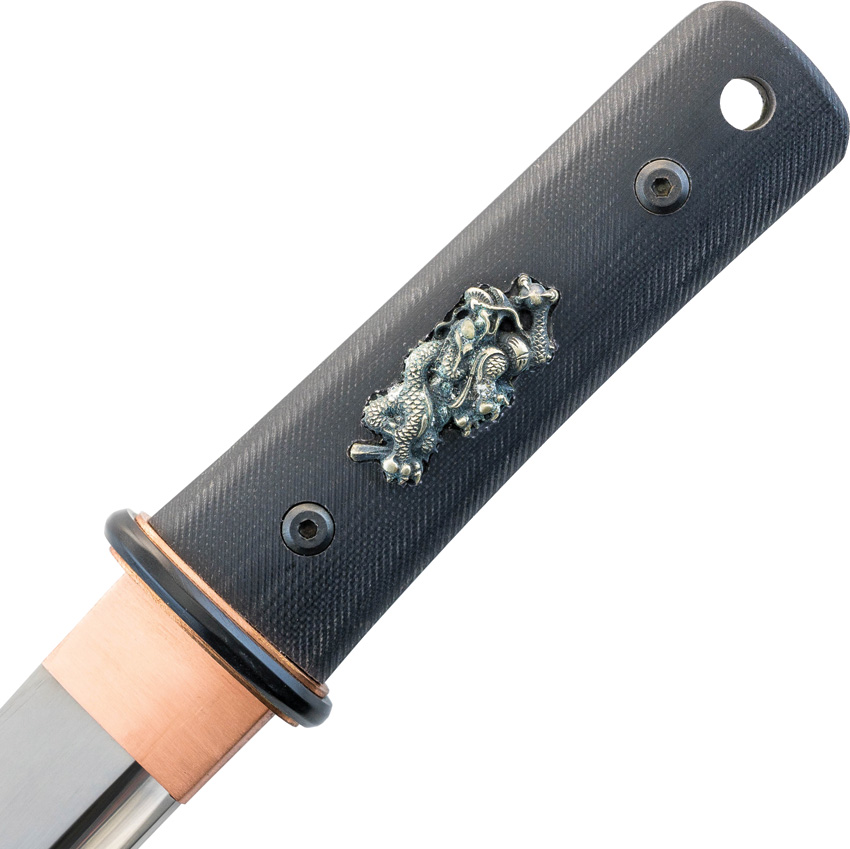 Dragon King Modern Tanto w/ Bohi (10.25") Dragon King Modern Tanto w/ Bohi (10.25")