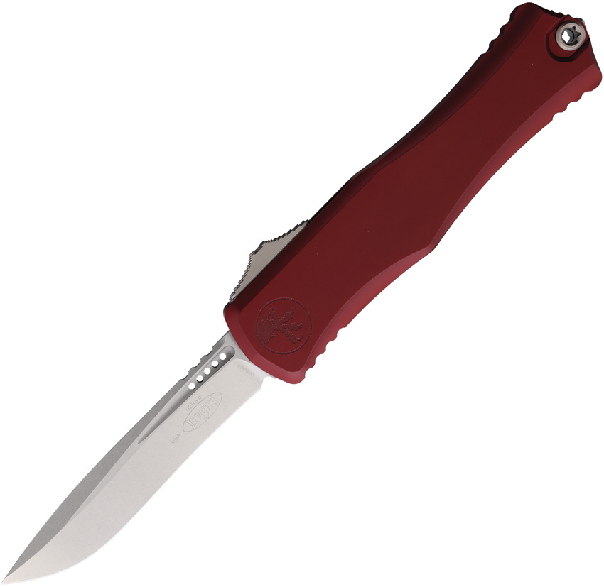 Microtech Auto Hera II OTF Recurve, Microtech Auto Hera II OTF Recurve SW Merlot