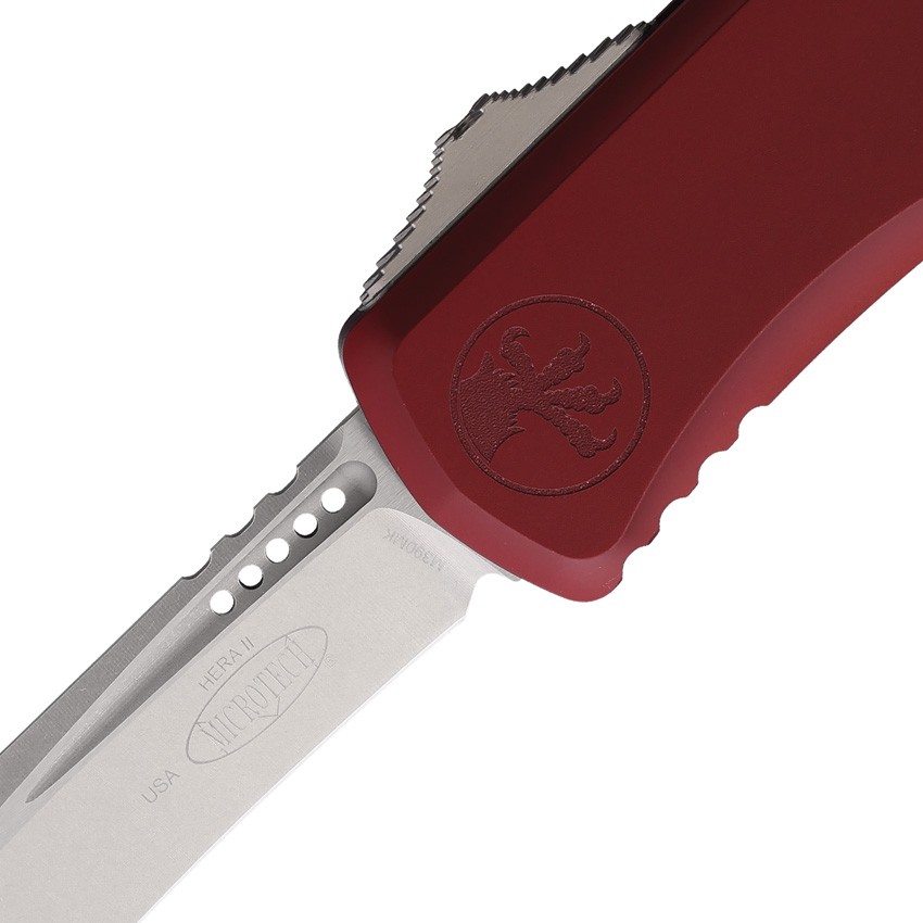 Microtech Auto Hera II OTF Recurve, Microtech Auto Hera II OTF Recurve SW Merlot