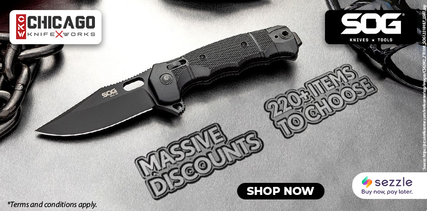 Upto 62% Off | Shop SOG Specialty Knives & Tools for Sale