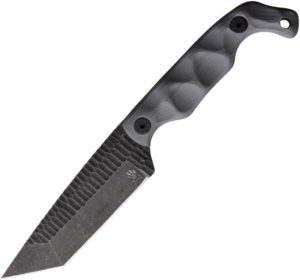 Stroup Knives Bravo 5 Fixed Blade Tanto Gry
