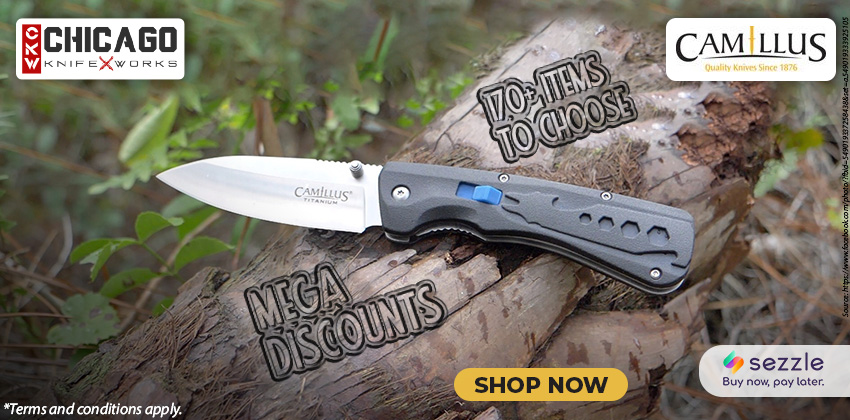 Upto 62% Off | Shop Camillus knives for sale - Chicago Knife