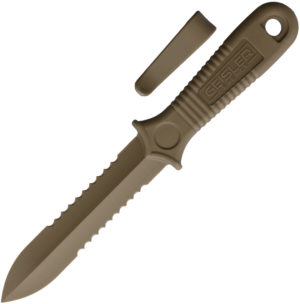 AMG Corp Long Kobe Boot Knife FDE