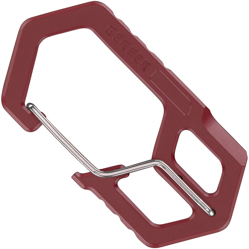 Gerber Carabiner Keychain Tool Red Gerber Carabiner Keychain Tool Red