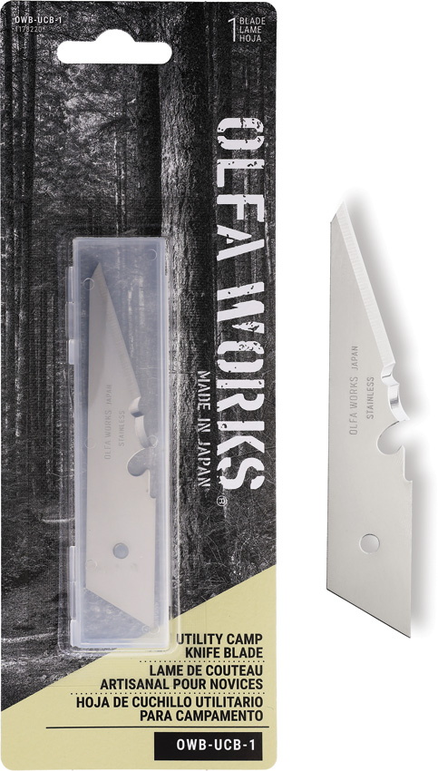 OLFA WORKS Utility Camp Knife Spare Blade OLFA WORKS Utility Camp Knife Spare Blade