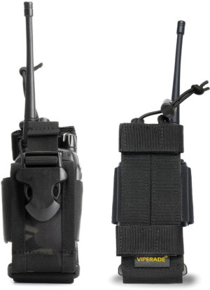 Viperade CHA1 Radio Pouch Black