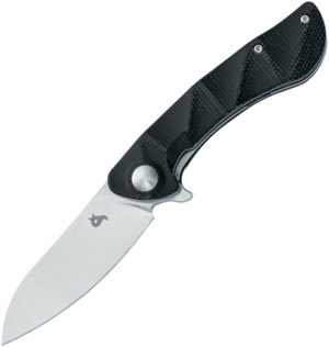 Black Fox Dripper Linerlock Black Mic