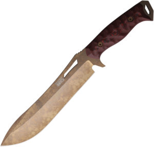 Dawson Knives Archangel Fixed Blade Blk/Red