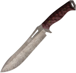 Dawson Knives Archangel Fixed Blade Blk/Red