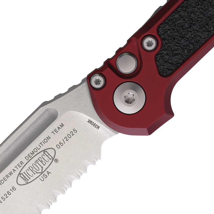 Microtech Auto LUDT, Microtech Auto LUDT Button Lock ,Microtech Auto LUDT Button Lock GenIII Merlot