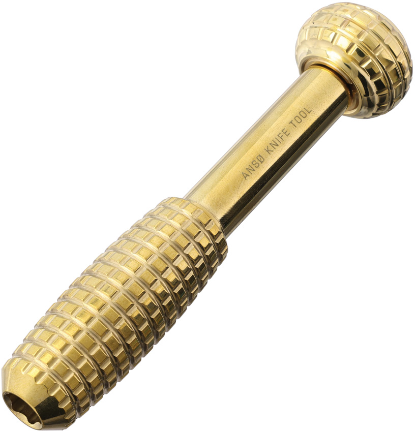 AuCon Anso Knife Tool Polished Brass AuCon Anso Knife Tool Polished Brass