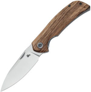 Black Fox Paradigma Linerlock Zebrawood (3.5″)