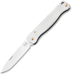 Boker Plus Atlas Mini Slip Joint Silver