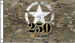 Flags Army 250TH Anniv Flag