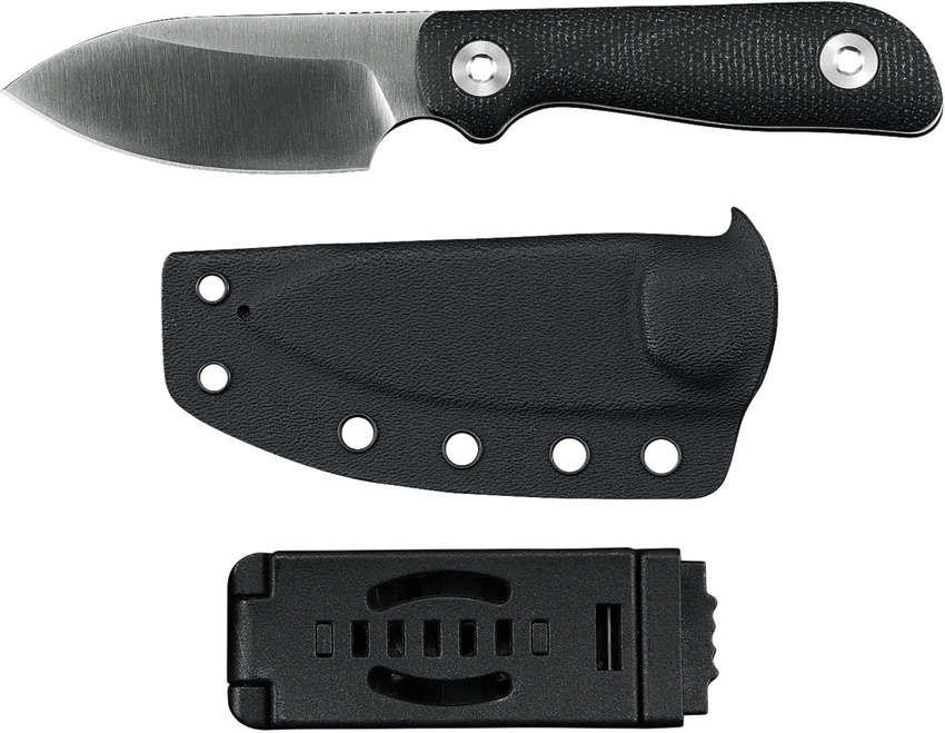 Kunwu Knives Stiffy , Kunwu Knives Stiffy P Fixed, Kunwu Knives Stiffy P Fixed Blade Black