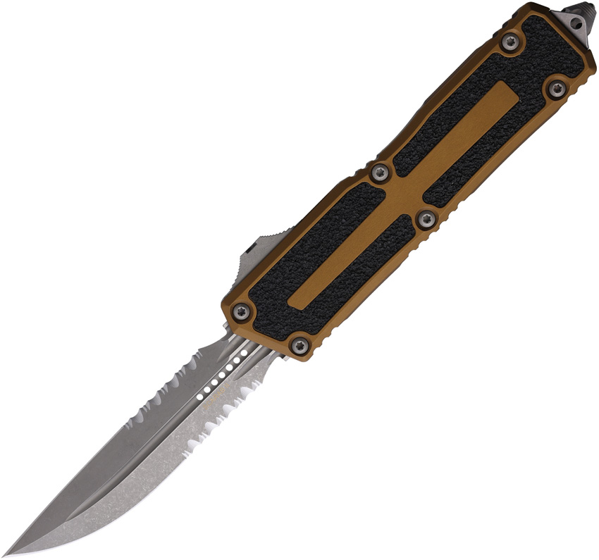 Microtech Auto Scarab II, Microtech Auto Scarab II OTF , Microtech Auto Scarab II OTF D/E , Microtech Auto Scarab II OTF D/E Gen III tan