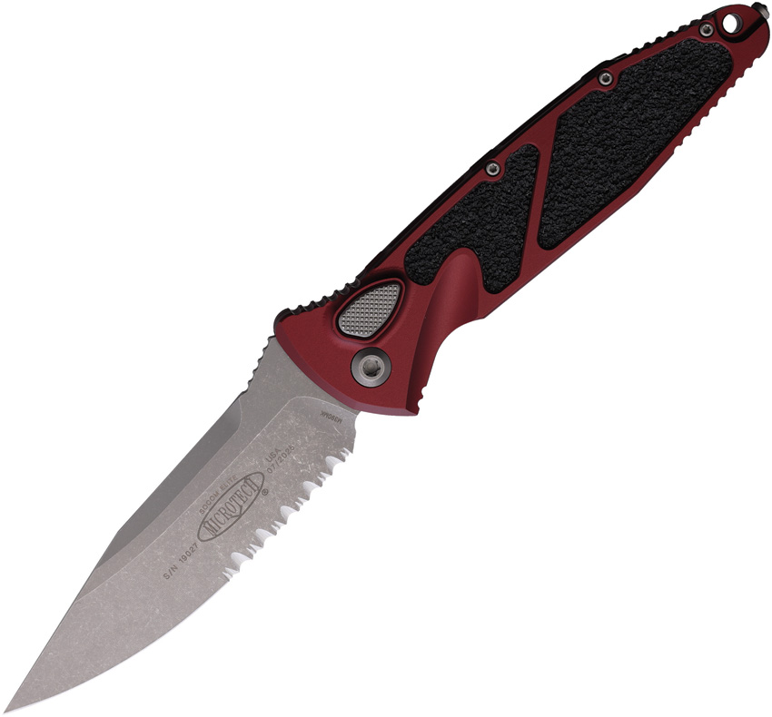 Microtech Auto Socom, Microtech Auto Socom Elite , Microtech Auto Socom Elite Buttonlock Ap Merlot
