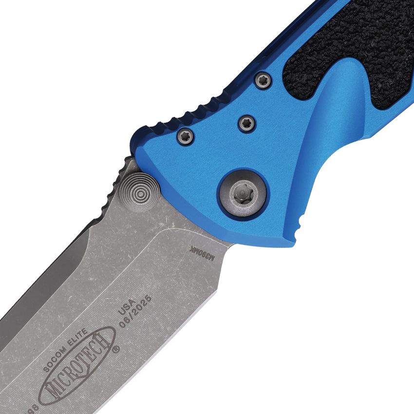 Microtech Socom Elite, Microtech Socom, Microtech Socom Elite Linerlock Blue , Microtech Socom Elite Linerlock Blue