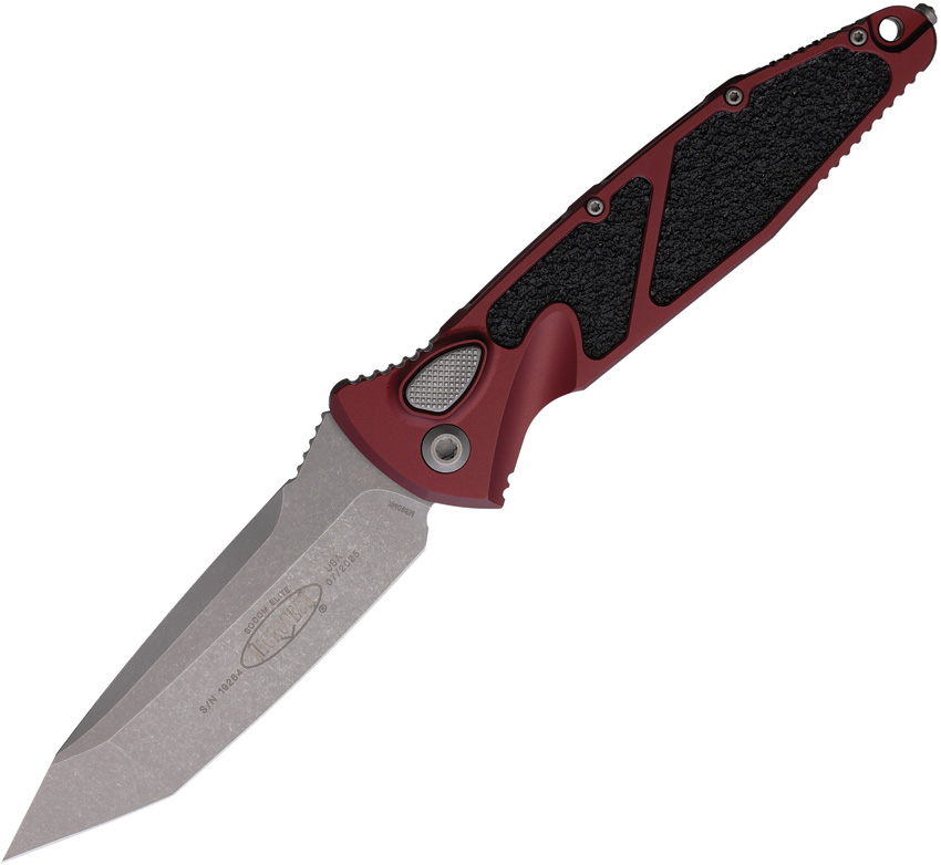 Microtech Auto Socom, Microtech Auto Socom Elite, Microtech Auto Socom Elite Buttonlock Red